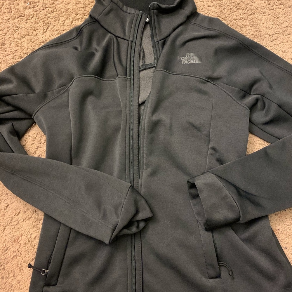 NORTH FACE ZIP UP JACKET